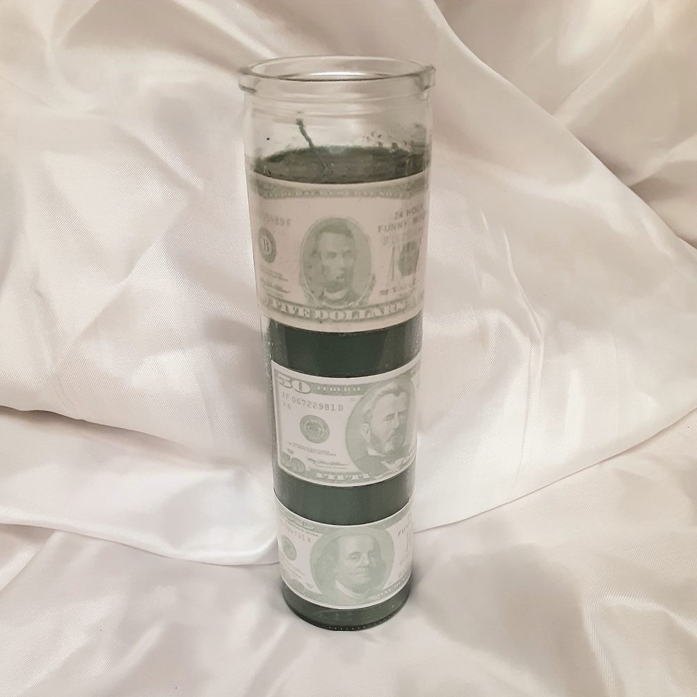 Money- Drawing candle